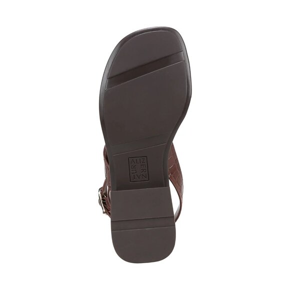 Naturalizer Birch Sandals Women’s Comfort  Brown Croco Size 8.5 – MSRP $110 - Picture 5 of 5